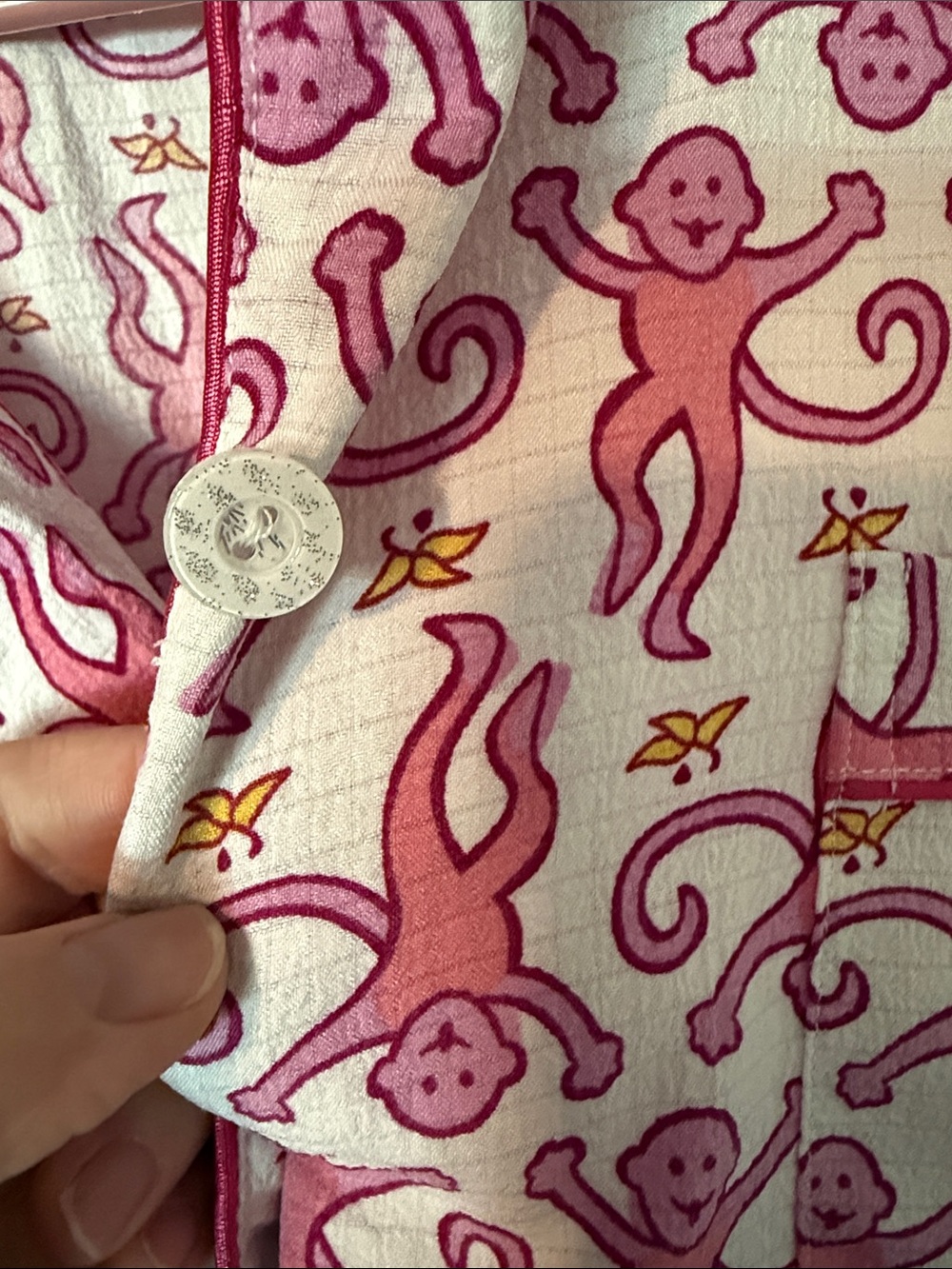 Roller Rabbit Short Sleeve Button-Up Top - Picture 2 of 4